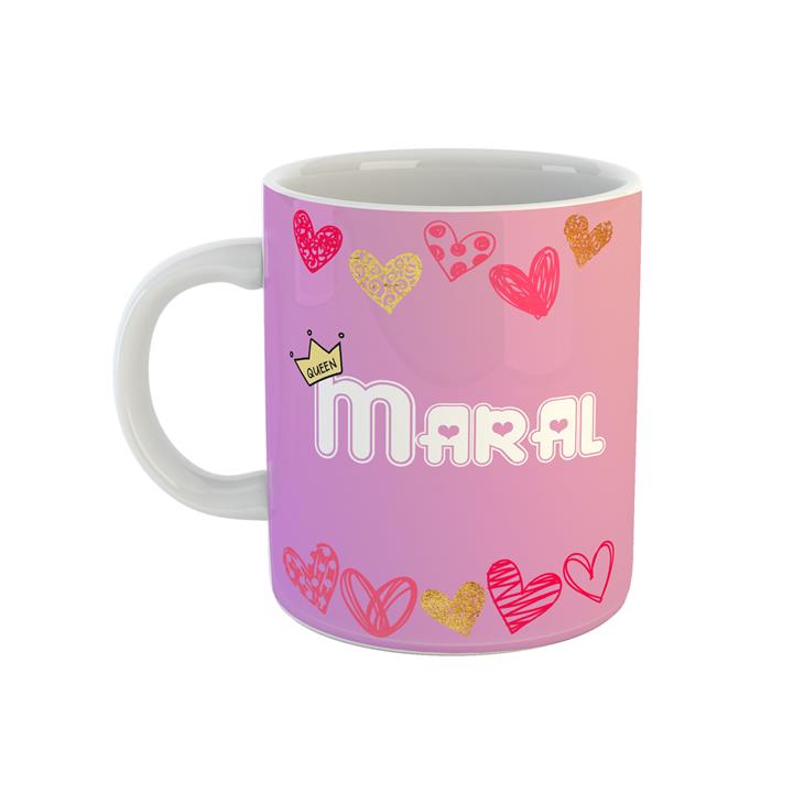 ماگ طرح تک شاخ مدل مارال